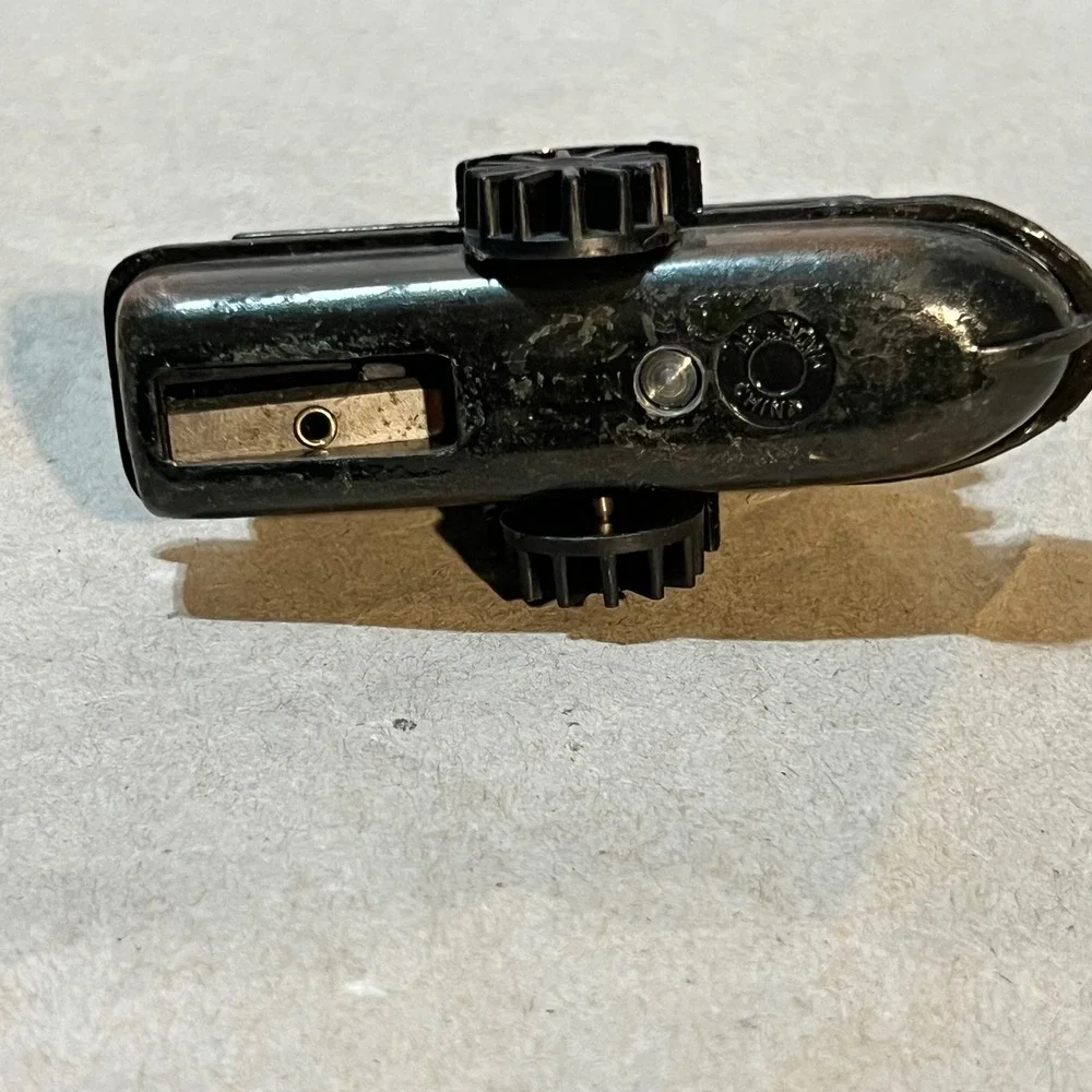 Mark Twain Riverboat Pencil Sharpener Bronze Die Cast Metal Vintage
